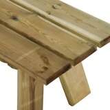  Vrtna klupa 220 cm od masivne impregnirane borovine | shoptok.hr