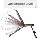  Ls1203 sklopivna klupa za vježbanje hms | shoptok.hr