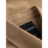Ombre Men's REGULAR FIT cotton shirt with pocket - light brown | Eponuda.ba