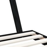  Za dječji krevet crni 90 x 190 cm od masivne borovine | shoptok.hr
