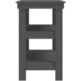  Radni stol sivi 78,5x50x80 cm od masivne borovine | shoptok.hr
