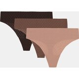 Under Armour UA Pure Stretch Mesh THONG Thong - 3pk - Women's Thong Cene