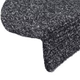  Prostirke za stepenice, samoljepljive, 5 kom, 65x21x4 cm, tamno sive, poluokrugle, velike | shoptok.hr