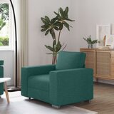  Naslanjač Temno Zelen 59 cm Tkanina, (22054593) | Shoptok.si