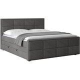 MID.YOU POSTELJA BOXSPRING 180 cm x 200 cm , les, kovina, umetna masa, tekstil | Shoptok.si