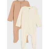 Sinsay Set od 2 rebrastih pidžama s stopalima | shoptok.hr