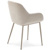 Kave Home Kremno bel jedilni stol Konna – | Shoptok.si