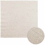  Tepih ZIZUR 120 x 120 cm s izgledom jute unutarnji i vanjski | shoptok.hr