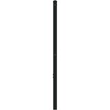  Posteljno vzglavje dimljeni hrast 80 cm železo/inženirski les, (21532709) | Shoptok.si