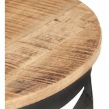  Stolić za kavu Ø 68 x 43 cm od grubog drva manga | shoptok.hr