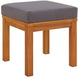  Vrtni stolci s jastucima 2 kom 40x40x42 cm od bagremovog drva | shoptok.hr