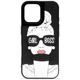  Futrola 3D Protect za Iphone 16 DZ2/4, Crno-bela | Eponuda.com
