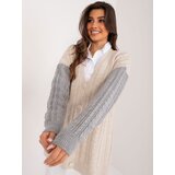 BADU Sweater-BA-SW-0549.32-gray Cene