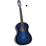  Klasična gitara za početnike plava 4/4 39" od drva lipe Cijene