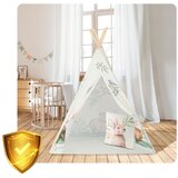 Nukido Teepee šator za djecu bež životinje | shoptok.hr