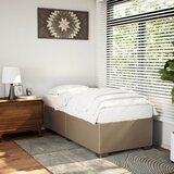  Okvir za krevet boja cappuccina 80 x 200 cm od umjetne kože | shoptok.hr