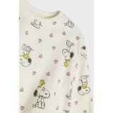 Sinsay Pamučna majica s okruglim izrezom i tiskom Peanuts | shoptok.hr