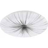 Nieves plafonjera/1, led, 24w, 2400lm, prom 410, bijela/srebrna