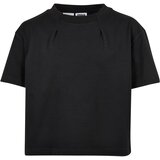 Urban Classics Kids Girls Organic Oversized Pleat Tee black | shoptok.hr
