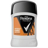 Rexona muški dezodorans u stiku workout hi-impact 40 ml