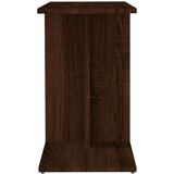  Stranska mizica rjav hrast 50x30x50 cm inženirski les, (20714164) | Shoptok.si