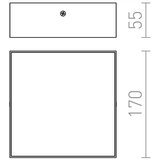 Red Design Rendl - R12849 - LED stropna svetiljka LARISA LED/15W/230V crna | Eponuda.com
