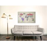  Slika na plutenoj podlozi - Colorful Countries 120x80 | shoptok.hr