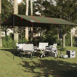 vidaXL Cerada za kampiranje maslinastozelena 451x420 cm vodootporna | shoptok.hr
