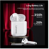 Lenovo bluetooth slušalice LP2 airpods bele boje | Eponuda.com