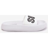 VINCEZA Women's Slippers On Thick Sole SUMMER White 76051 | Shoptok.si