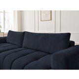 Bobochic Paris Tamno plava sklopiva/s prostorom za odlaganje kutna garnitura (s lijevim kutom/s ležaljkom) Fuji – | shoptok.hr
