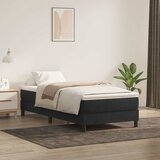 vidaXL Box spring postelja brez vzmetnico črna 80x220 cm žamet Cene
