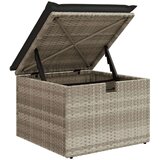  6-dijelni set vrtnih sofa od poliratana s jastucima svjetlosivi | shoptok.hr