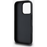 Dkny PU Leather Repeat Pattern Tonal Stripe Zadní Kryt pro iPhone 16 Pro Black Ovitek za telefon Vijolična | Shoptok.si