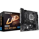 Gigabyte H610M D3H WIFI DDR4 Motherboard - Supports 14th Gen. Intel Core CPUs, 6+1+1 phases VRM, up to 3200MHz DDR4, 2xPCIe 3.0 M.2, WIFI 5, 1GbE LAN, USB 3.2 Gen 1 | shoptok.hr
