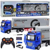 Kamion na daljinsko upravljanje s kontejnerom 1:24 - plavo/sivi | shoptok.hr