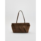 Reserved Torba za nošenje na ramenu - tamnosmeđe | shoptok.hr