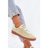 D.Franklin Suede Sports Shoes Sneakers Women Lime | Shoptok.si
