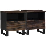  Noćni ormar 2 kom. Orah 40 x 33 x 46 cm Konstruirano drvo | shoptok.hr