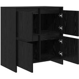  Kreveta Crni hrast 70 x 41 x 75 cm Konstruirano drvo | shoptok.hr