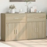  Komoda 2 kom sonoma hrast 60 x 31 x 70 cm od konstruiranog drva | shoptok.hr