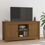 TV ormarić boja meda 103 x 36,5 x 52 cm od masivne borovine | Eponuda.com