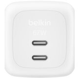 Belkin Ladegerät Dual USB-C 37W PD + PPS ,weiß WCH020kqWH | shoptok.hr