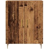  Komoda boja starog drva 69,5x34x90 cm konstruiranog drva | shoptok.hr