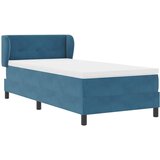  s opruga kutije Tamno plava 90 x 190 cm Baršun | shoptok.hr