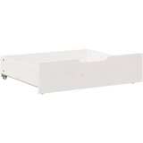 vidaXL Ladice ispod kreveta 2 kom bijele 75x55x16 cm od borovine | shoptok.hr