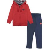 Leone 1947 Trenirka komplet Boy Tracksuits Sporting Rdeča Cene