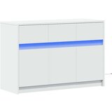 TV ormarić LED bijeli 91x34x61 cm od konstruiranog drva | shoptok.hr