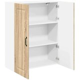 vidaXL Stenska kuhinjska omarica z vrati Sonoma hrast 80 x 31 x 100 cm | Shoptok.si