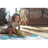 Ricokids model RK-344 XXL podloga za bojanje + flomasteri GRATIS 120 x 90 x 0,3 cm, dinosaur | shoptok.hr